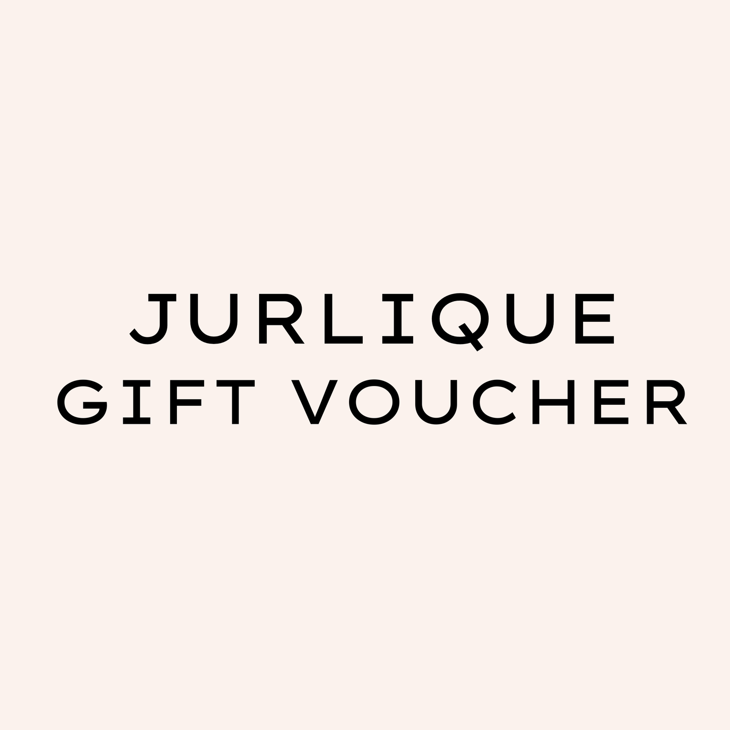 Jurlique Gift Voucher